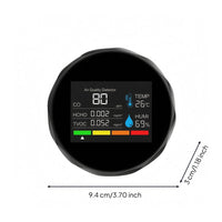 Built-in Display Digital Air Quality Monitor Temperature and Humidity Indoor Air Quality Tester Handheld Formaldehyde Monitor Compact