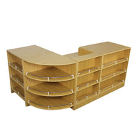 Supermarket Convenience Store Pharmacy Mother and Baby Shop Corner Simple Cashier Counter Multi-functional Combination Cabinet