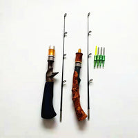 Carbon Fiber Raft Fishing Rod with Soft Tail Tip for Ice Fishing and Bridge Fishing