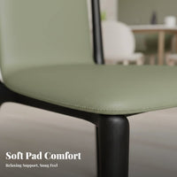 Nordic design aesthetic Upholstered Chair with Curved Backrest Minimalist Design Upholstered Wooden Side Chair sturdy Wood Frame Home Furnishing Easy Assembly for householders, Interior Designers, Restaurant Owners, Dining Room, Study
