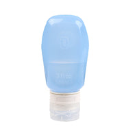 89ml Travel Suction Cup Dispenser Bottle for Skincare, Shampoo, and Lotion - Leak-Proof and Portable