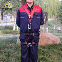Full Body 5-Point Harness for Fall Protection with Lanyard Options