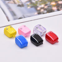 Japanese Style School Bag Metal Bell Keychain Charm for Academic Success