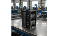 Feed Inlet Assembly Metal Steel Bar Straightening Machine Part Compact for Industrial Repair