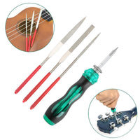 Guitar Repair and Maintenance Tool Kit with String Changing Tools and Bridge Pins