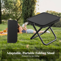 Easy to Carry Handbag-Shaped foldable Stool Lightweight Portable Seating Quick Setup Folding Seat Sturdy for Music concert Goers, journeyers, journey, Camping, Fishing, Queuing