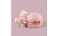 Bears Piggy Bank Carved Bears Money Bank Adorable Container for Nursery