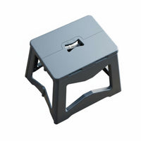 Space-Saving foldable Stool with textured grip Lightweight foldable Footstool sturdyDuty Portable Seat Non-Slip Surface for Children, Seniors, Outdoors, Camping, Entryway, Bathroom