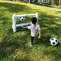 Easy to Set up Inflatable Football Goal Lightweight Inflatable Goal Frame for Children, Yard, Outdoor, Park