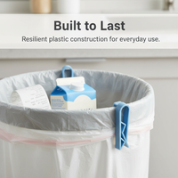 Garbage Bag Clips - Non-Slip Trash Can Liner Holders, Durable & Convenient