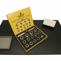 15 Piece Watch Case Opener Kit Easy to Use Watch Case Opening Tool Set Stainless Metal for Watchmakers
