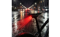 Bike Tail lamp Rechargeable Cycle Rear Brightness and Activity Sensing Bike Taillight Mount for Cyclists, Commuters, Night Riding, Road Biking