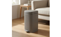 Foot Pedal Trash Can Rust Resistant Step on Trash Can Spacehome Waste Container Waste Container