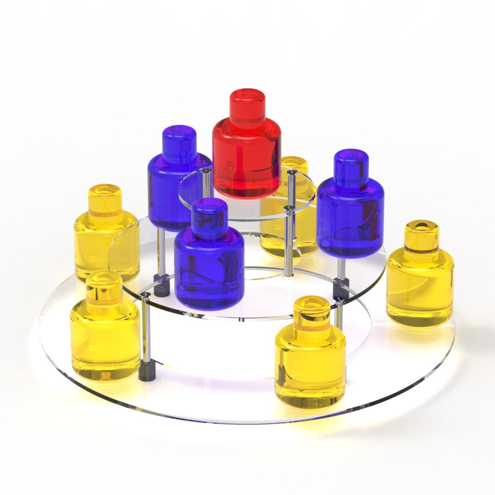 Multi-Layer Acrylic Display Stand for Figures, Cosmetics, Nail Polish, and Teaware