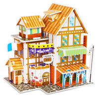 3D Puzzle Educational DIY Paper Model for Kids
