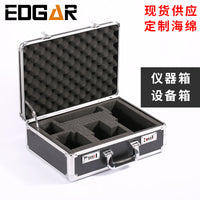 Aluminum Alloy Portable Tool Case with Foam or Empty Interior for Electricians and Equipment