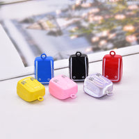 Japanese Style School Bag Metal Bell Keychain Charm for Academic Success