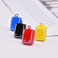 Japanese Style School Bag Metal Bell Keychain Charm for Academic Success