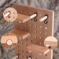 Miniature Pegboard Lightweight Panel Rectangular for BJD Owners