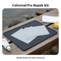 3 Pieces PVC Repair Piece Sturdy Inflatable Boat Repair Piece Heavy Duty Inflatable Repair Kit for Kayakers, Outdoor Enthusiasts, Kayaking