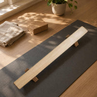 Wooden Exercise Board Smooth Floor Exercise Board Flexibility Fitness Equipment