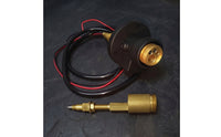 Welding Torch Flange Base Portable Welding Panel Socket with Flange Base Cylindrical Hardware for Welders