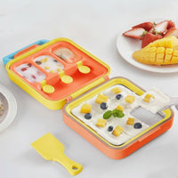 Manual Chilled Dessert Form Embossed Lettering 3 Cavity Dessert Form Raised Geometric Shapes