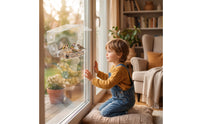 Clear Window Bird Feeder with Suction Cups Transparent Window Bird Feeder House-Shaped Weatherproof for Nature Lovers, Backyard, Patio
