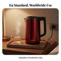 Electric Kettle European Plug Electric Water Kettle Fast Boiling for Dorm Room