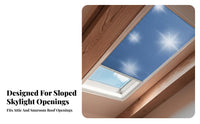 Cellular Roof Window Covering Heat Insulation Sloped Roof Window Shade Roof Window Cellular Shade Protection Inclined Window