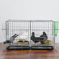 Foldable Pigeon Breeding Cage for Home Use, Small to Large Sizes, for White Pigeons and Homing Pigeons