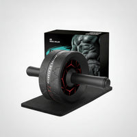 Ab Wheel Roller with Kneeling Mat Anti-Slip Ab Roller Wheel Long-Lasting Comfortable for Fitness Enthusiasts, Home Gym