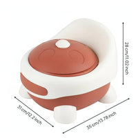 Easy to Clean Training Potty Chair Stable Base Toddler Potty Chair Anti-Slip Baby Care for Bathroom