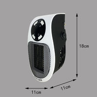 Handy Heater Mini Portable Electric Space Heater with Remote Control for Home and Office