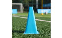 Training Marker with Square Base Stackable Cone Marker with Hollow Top Plastic Obstacle Cone High Visibility Agility Cones