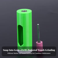 Grinding Grinding Sleeve with Shaft | Wear-Resistant, Drill-Mounted Grinding Head, for Tight gaps