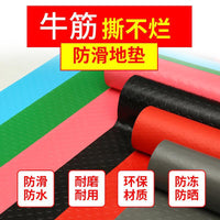 Non-Slip Waterproof PVC Rubber Floor Mat for Kitchen Bathroom Stairs Workshop Warehouse