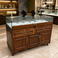 glass display case