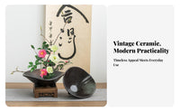 Japanese Flower Arranging Bowl Anti-Slip Ceramic Flower Arranging Dish for Home Stylists, Hobbyists