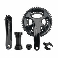 Cycling Bike Steel Ankset Lightweight Design Hollow Integrated Steel Ankset Hollow Steel Ank Limb Set Efficient Power