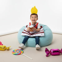 Fun Food Design Cake Costume with Candle Headband 3D Shape Cake Slice Costume Easy to Wear Kids' Apparel Adjustable Straps for Halloween