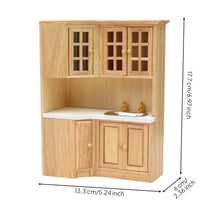 Dollhouse Kitchen Cabinet with Sink Wooden Dollhouse Kitchen Cabinet Classic