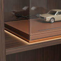 1:18 Scale High Transparency PVC Dust Cover Acrylic Display Case for Model Cars Garage Display Rack