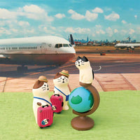 Zakka Japanese Style Resin Figurine Ornaments for Car & Home Decor