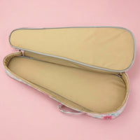 Padded Ukuleles Bag Floral Ukuleles Gig Bag Portable for Music Lessons