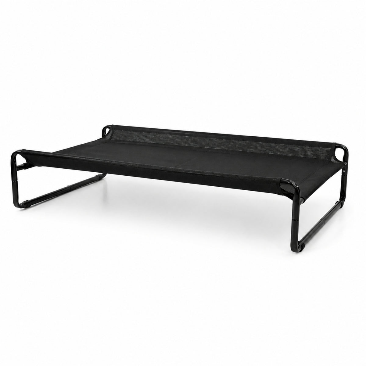 Raised Pet Bed Dog Cot with Mesh Supportive Furniture for Pets, Camping