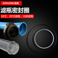 Water Purifier Filter Housing Silicone Gasket Seal Ring for 10-inch and 20-inch Big Blue Filter Bottles