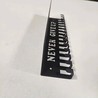 Black Medal Hanger with Shelf Heavy-Duty Medal Holder with Shelf Modern Simple for Athletes