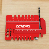 Marking Tool with Adjustment Knob Precision Woodworking Square Lightweight