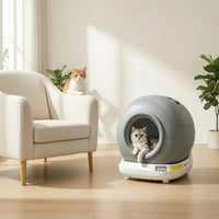 Self-Cleaning Waste Management System with App Control Large Capacity Pet Supply Spacious for Apartment